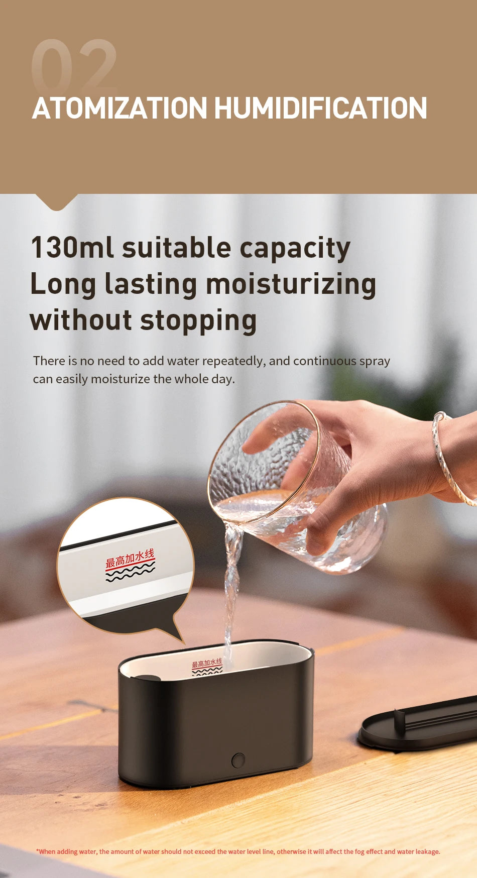 Mini Flame Aromatherapy Humidifier