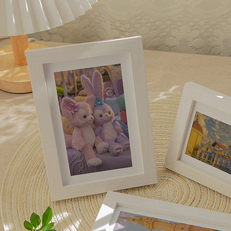 Wooden Photo Frame Wall Hanging Table Stand