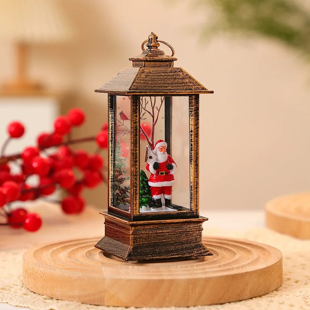 Christmas LED Lantern Night Lamp