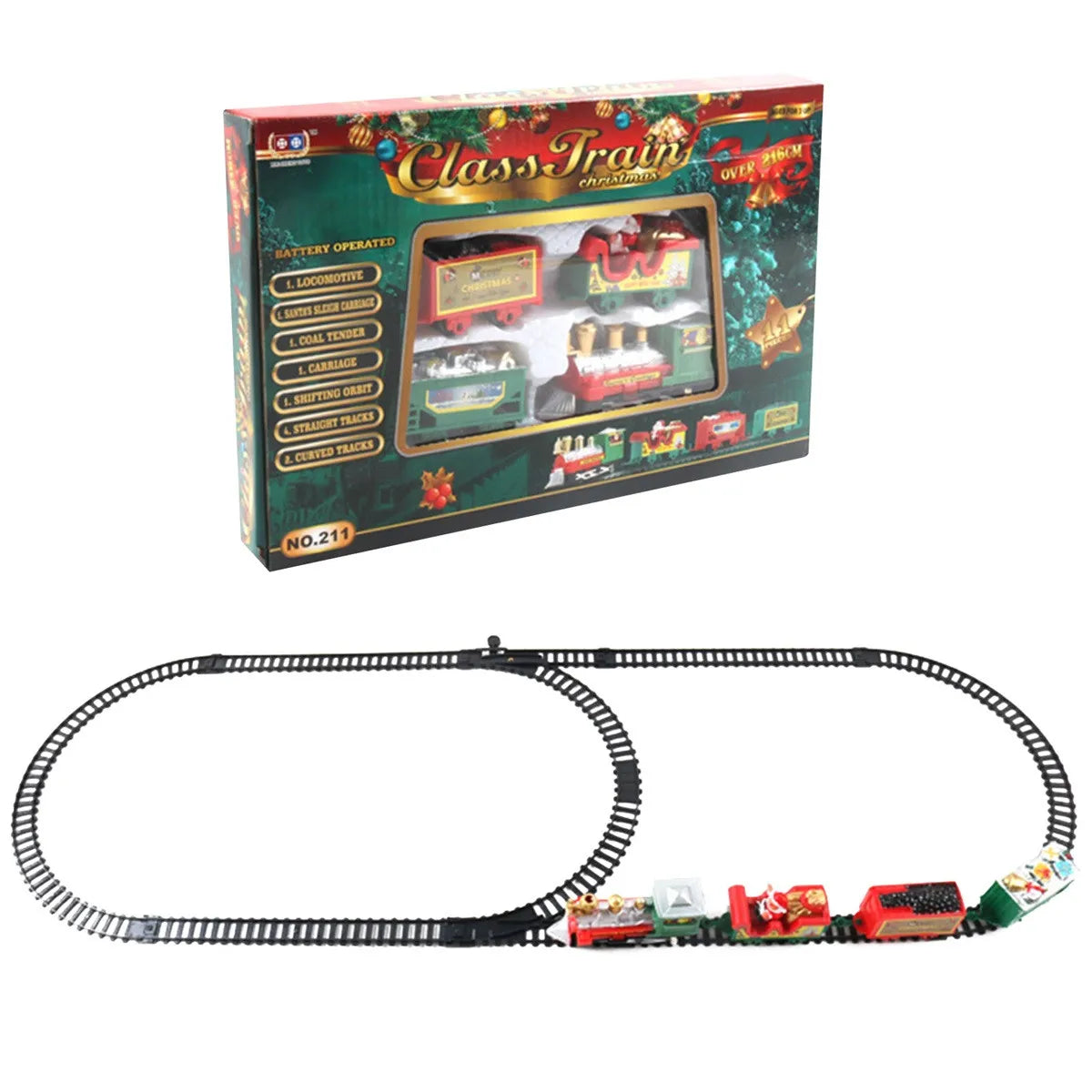 Electric Christmas Train Set
