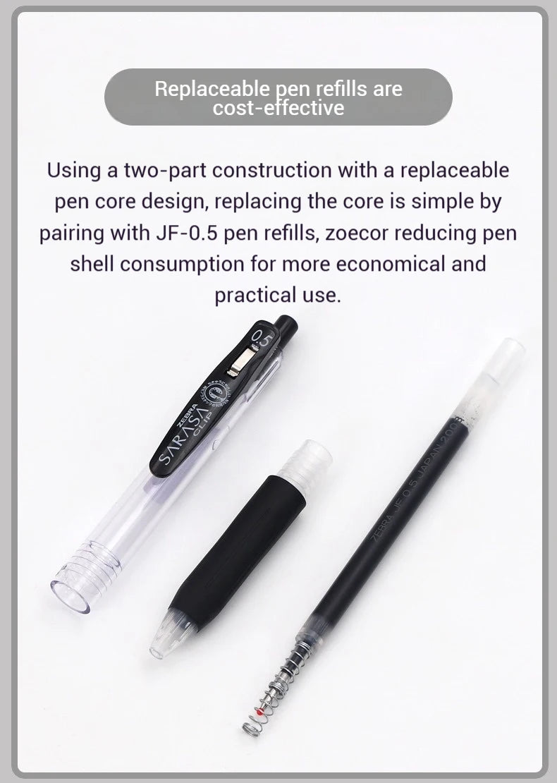 Japan Zebra Colored Gel Pen JJ15