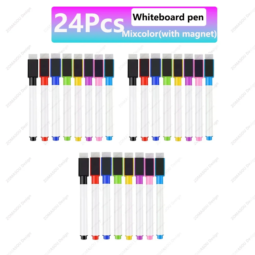 Magnetic Erasable Whiteboard Markers