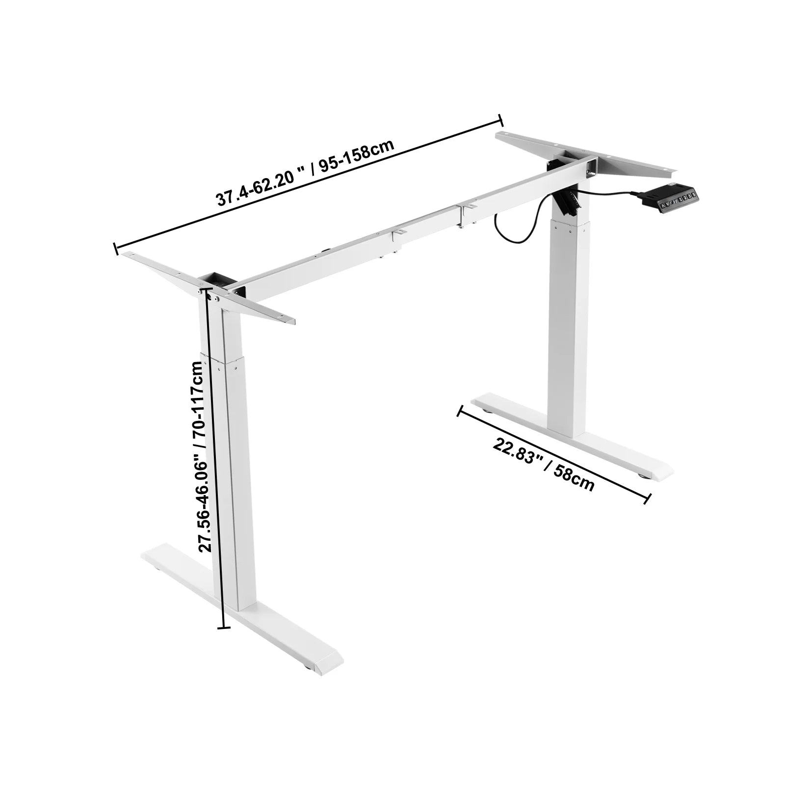 SucceBuy Electric Standing Desk Frame –