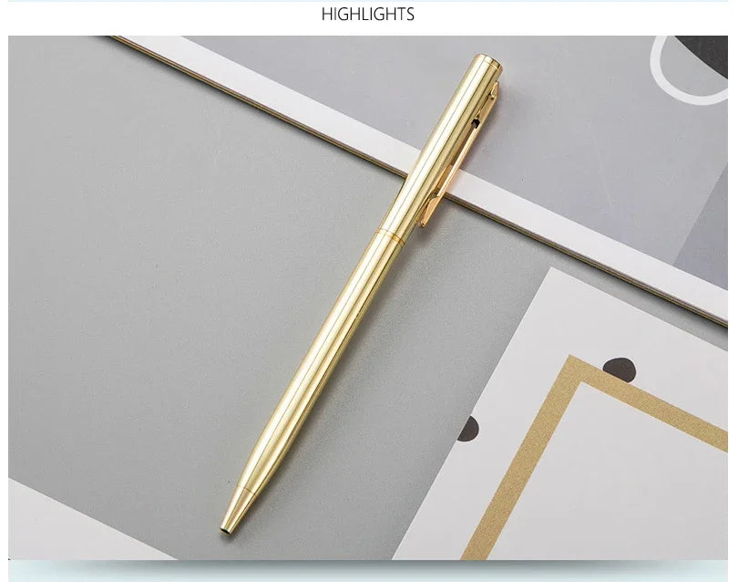 100pcs Metal Ballpoint Pen Set