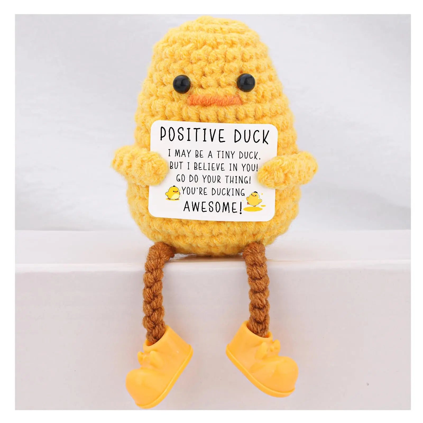 Desktop Crochet Doll