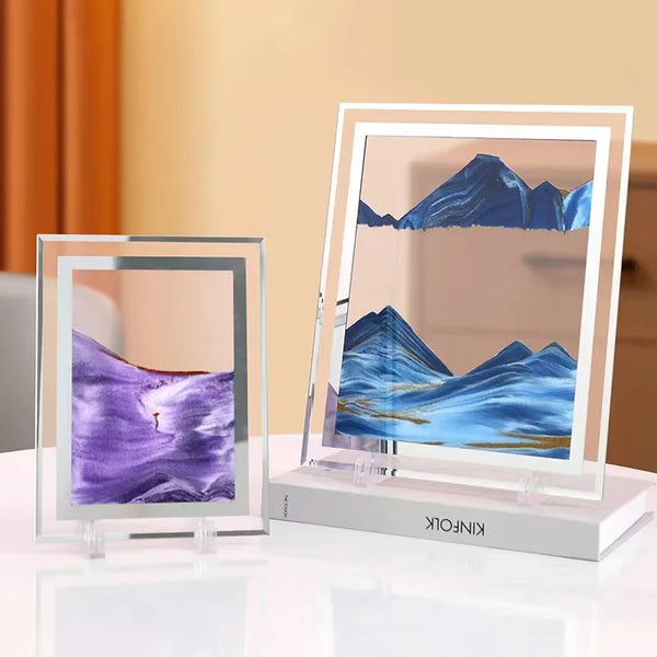 Square 3D Moving Sand Art Frame