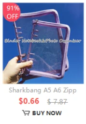 Sharkbang A5 Binder Notebook – Hard Cover Loose-Leaf Organizer