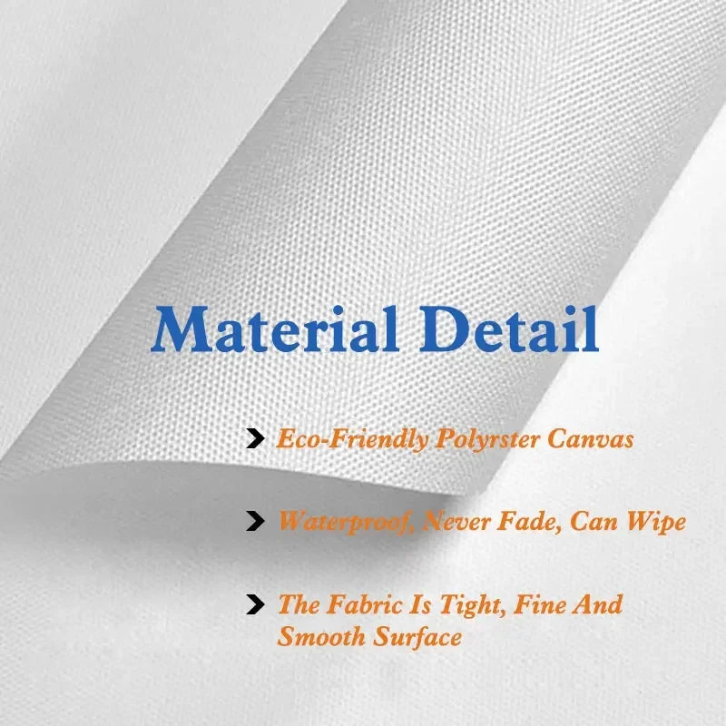 Black and White Motivational Canvas Art