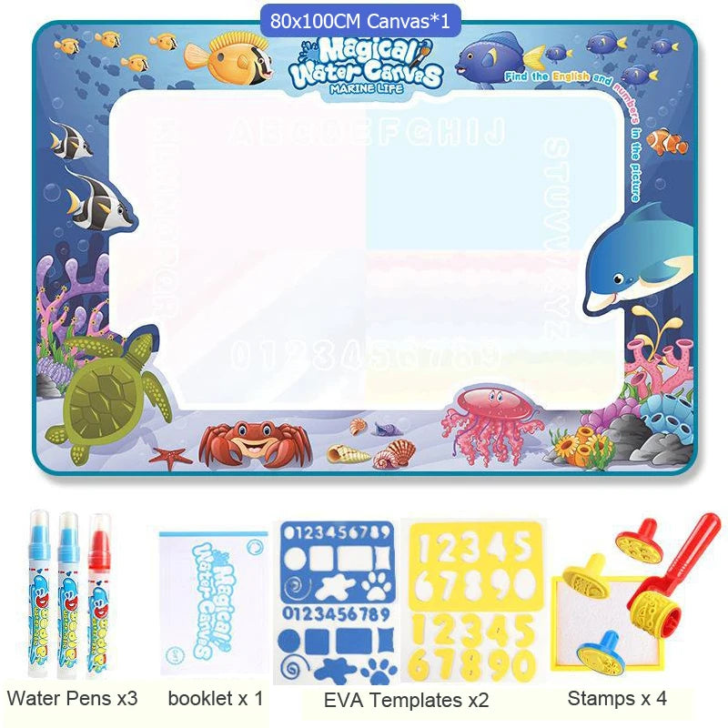 Magic Water Drawing Doodle Mat: