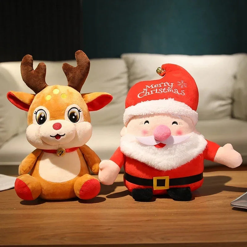 Cute  – Santa, Elk & Snowman
