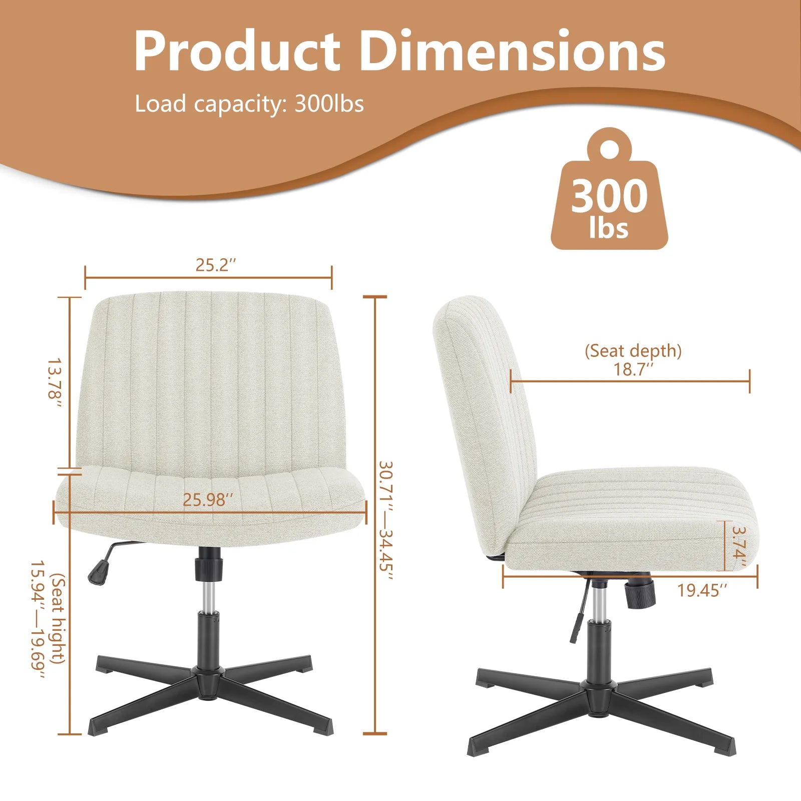JHK cross-legged chair listing:
