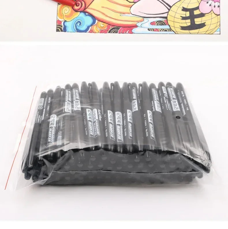 6PCS Permanent Marker Pens