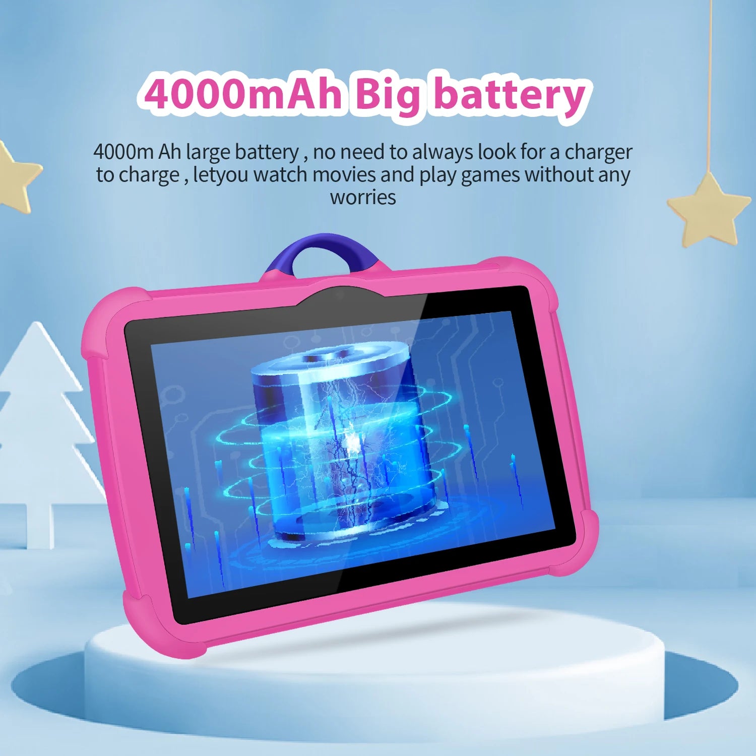 New Cartoon Pattern Kids Tablet: