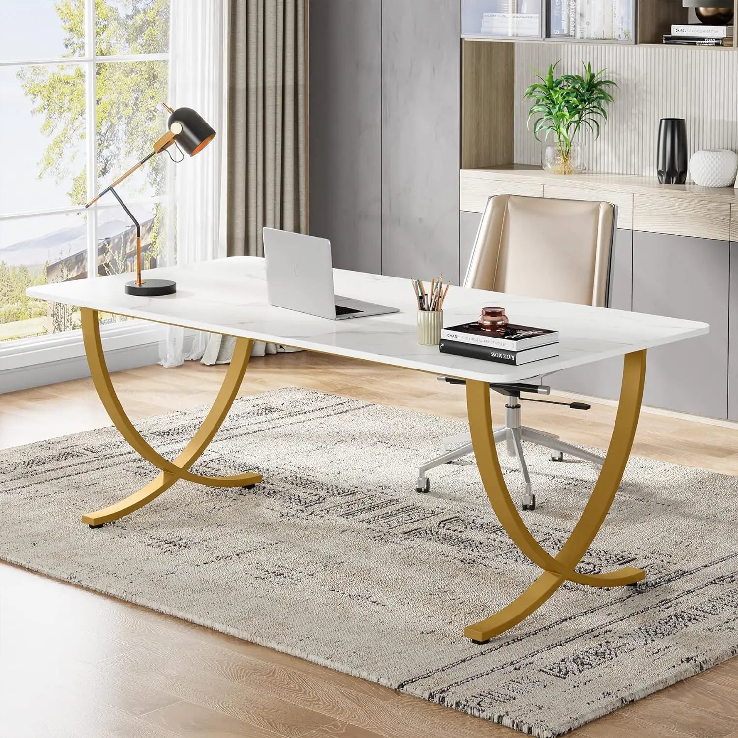 Modern Computer & Conference Table