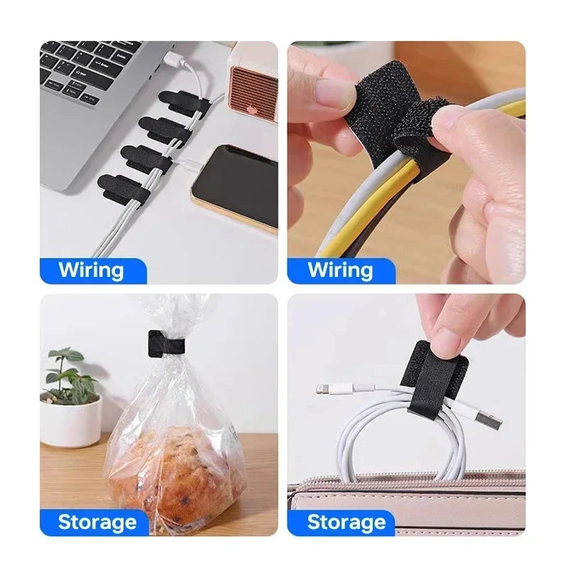 Reusable Cable Organizer – Self-Adhesive