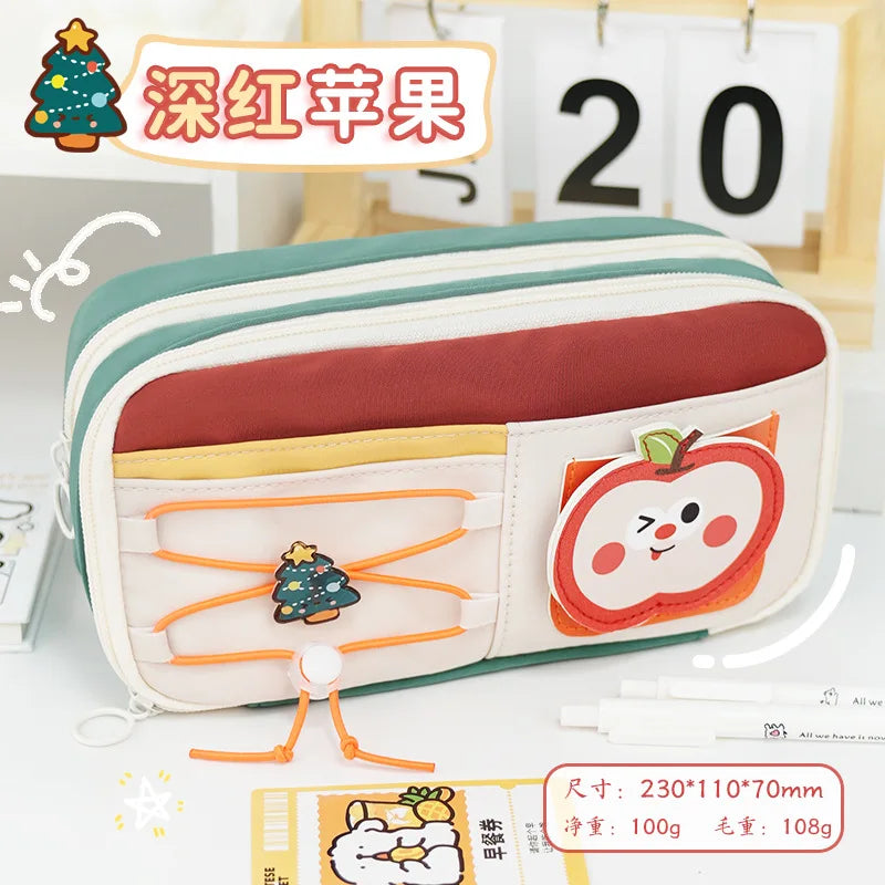 Large Capacity Pencil Case / Pen Bag