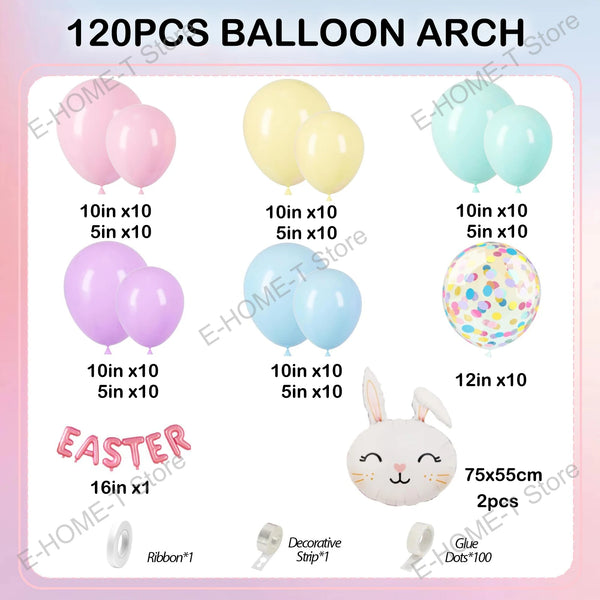 Easter Balloon Garland Kit