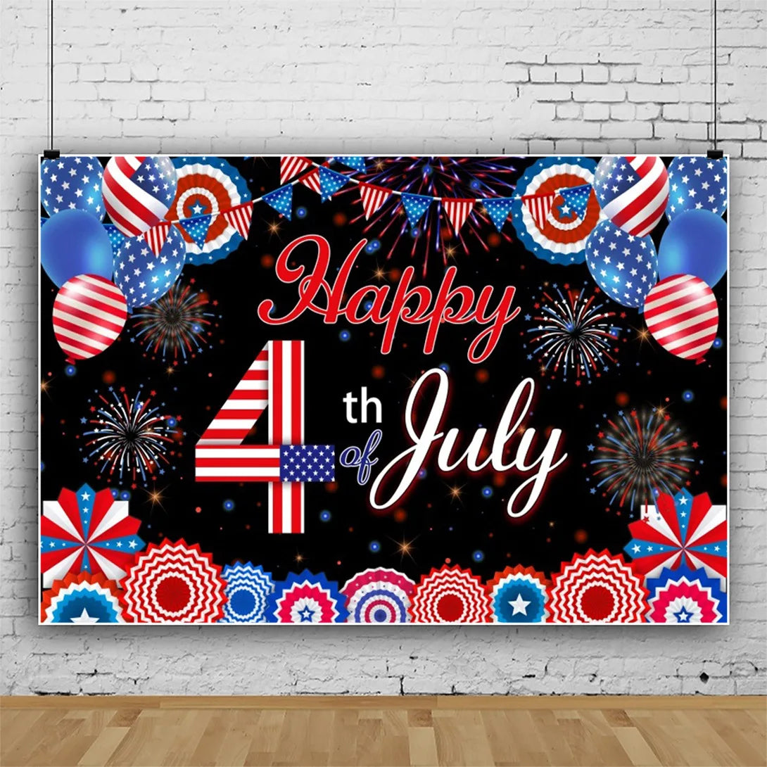 4th of July Party Banner