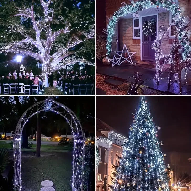 Outdoor Solar LED Fairy String Lights