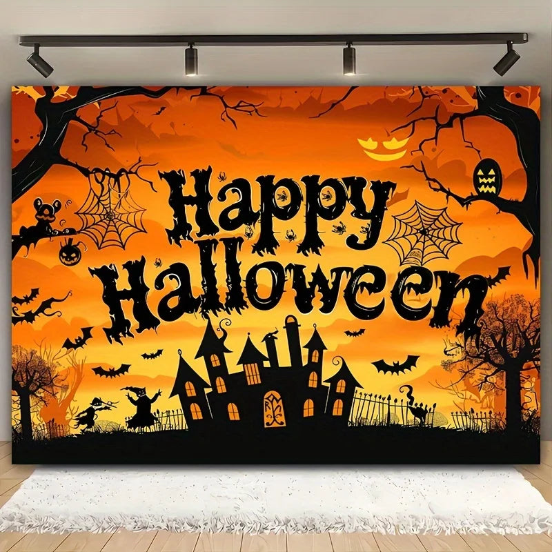 Halloween Party Backdrop