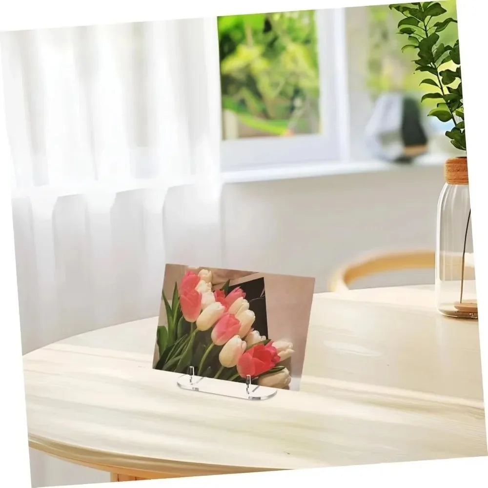 Clear Acrylic Display Easel Stand