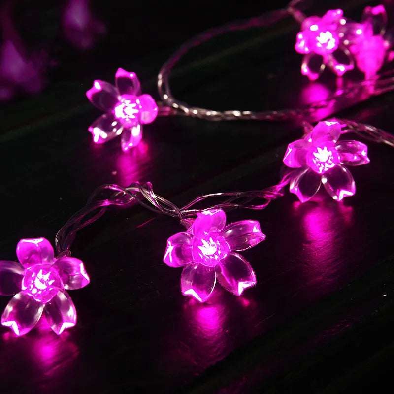 Cherry Blossom Garland Fairy Lights