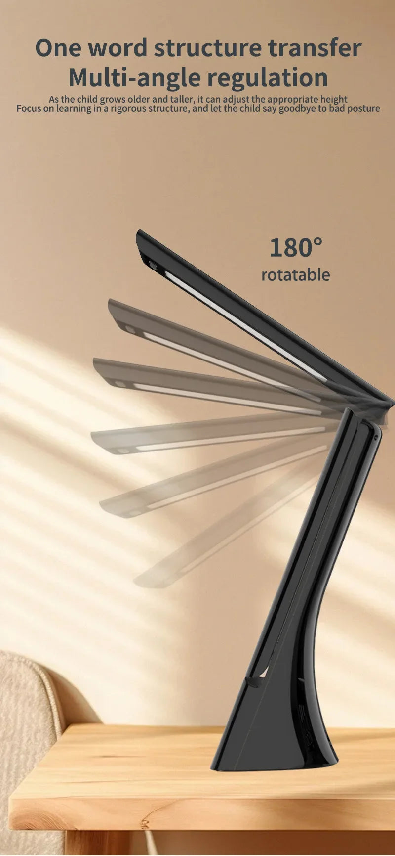 desk lamp: