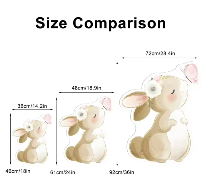 Bunny Rabbit KT Board Backdrop