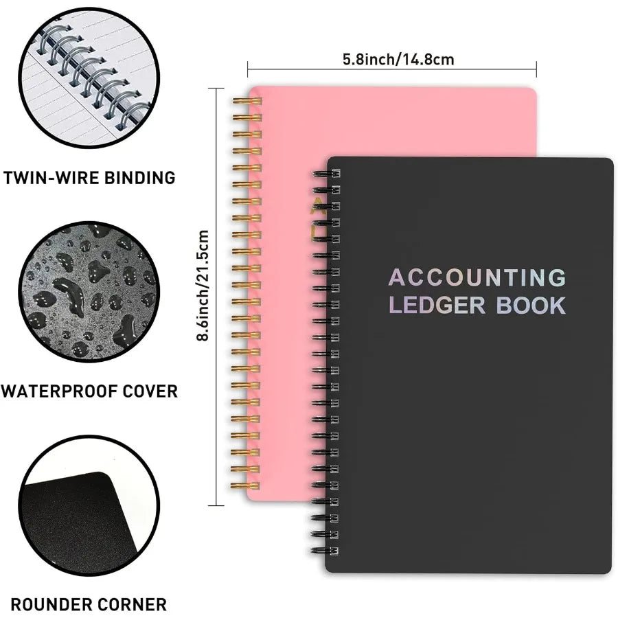A5 Accounting Ledger Book – Income & Expense