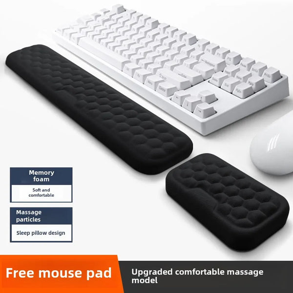 Ergonomic Memory Foam Keyboard
