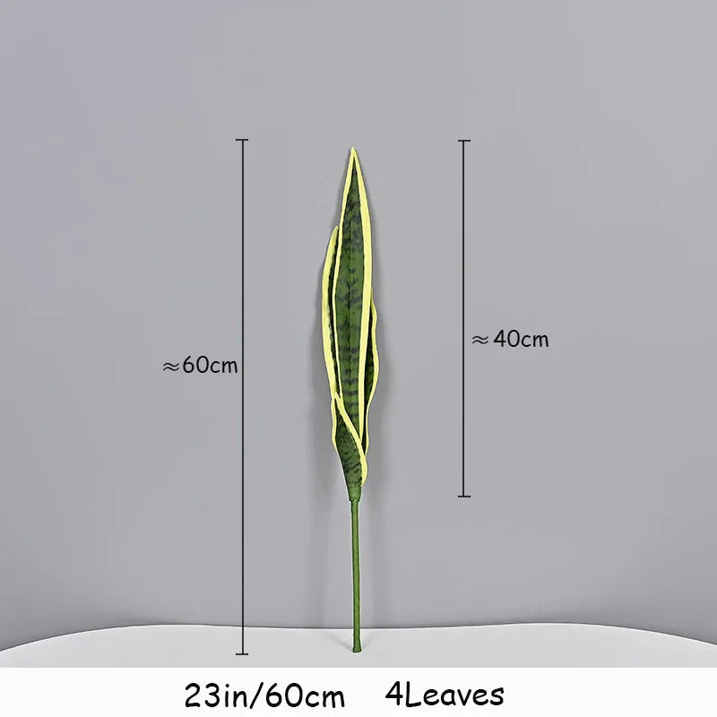 35" Artificial Tropical Snake Plant