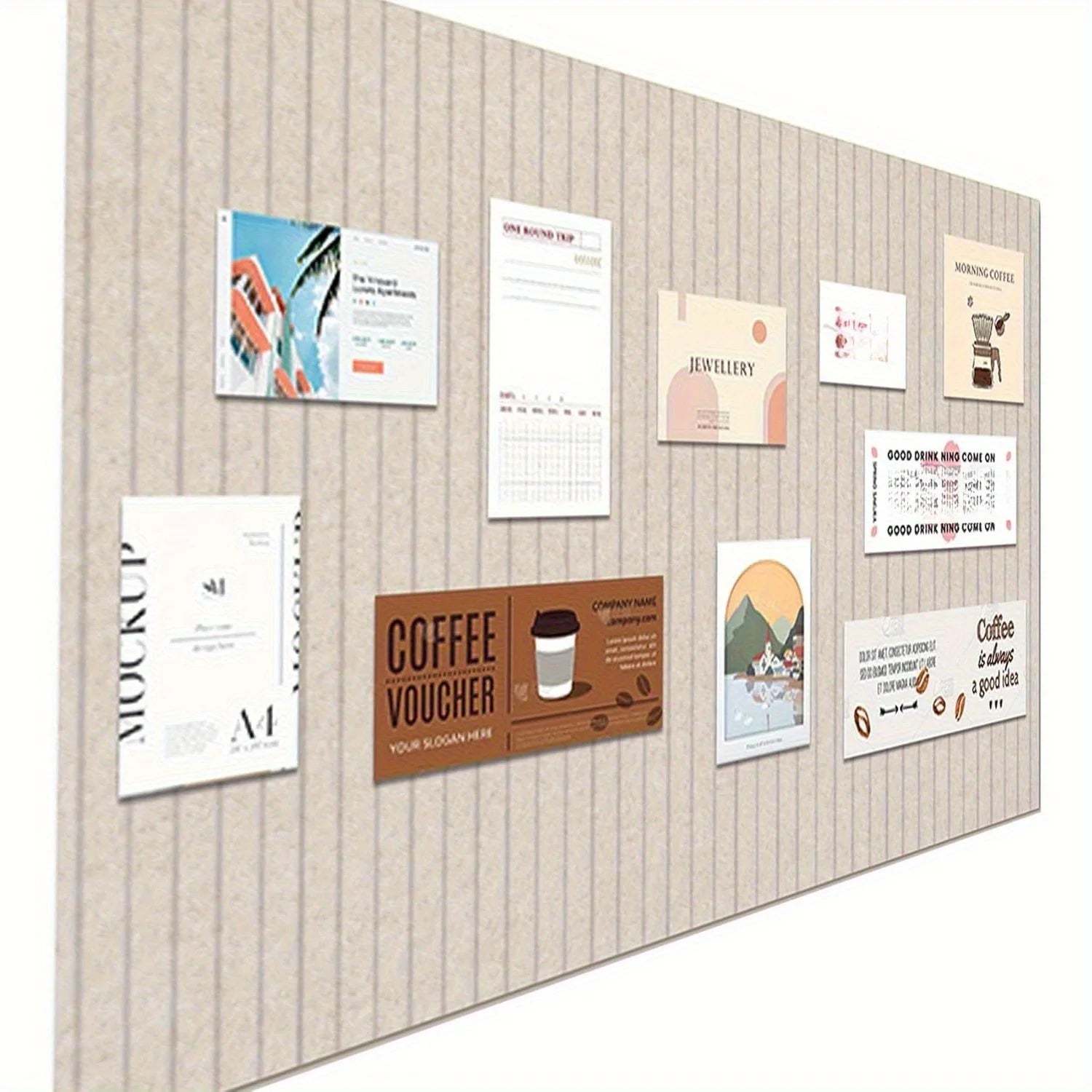 Large Bohemian Felt Wall Tiles