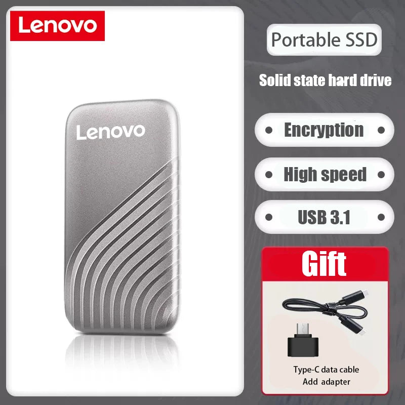 Lenovo High-Speed Portable SSD