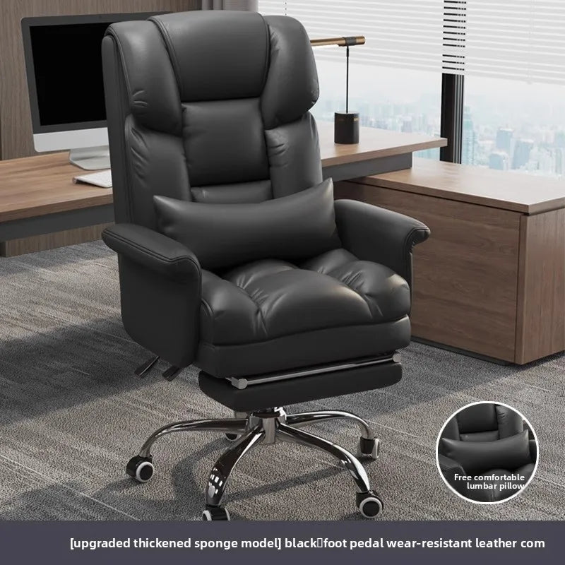 Executive Ergonomic Leather Office Chair