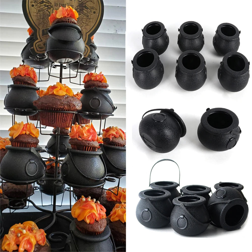 Halloween Candy Cauldron Bowl