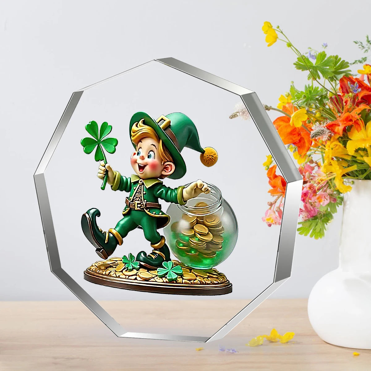 St. Patrick's Day Leprechaun Lucky Ornament