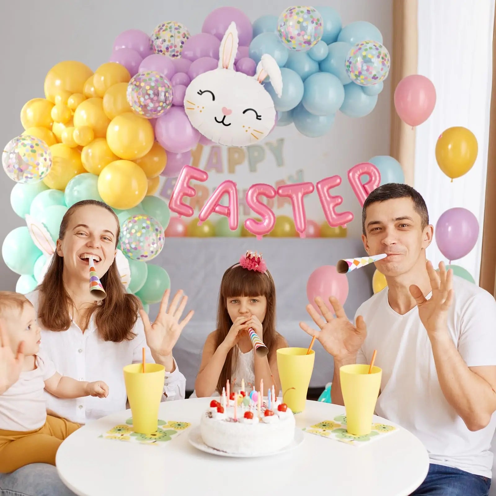 Easter Balloon Garland Kit