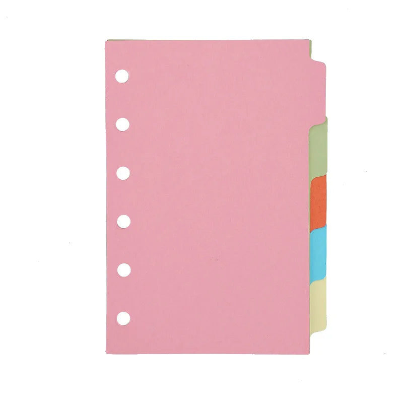A7 Loose Leaf Refill Paper – 6-Hole Binder Pages for Planners & Journals