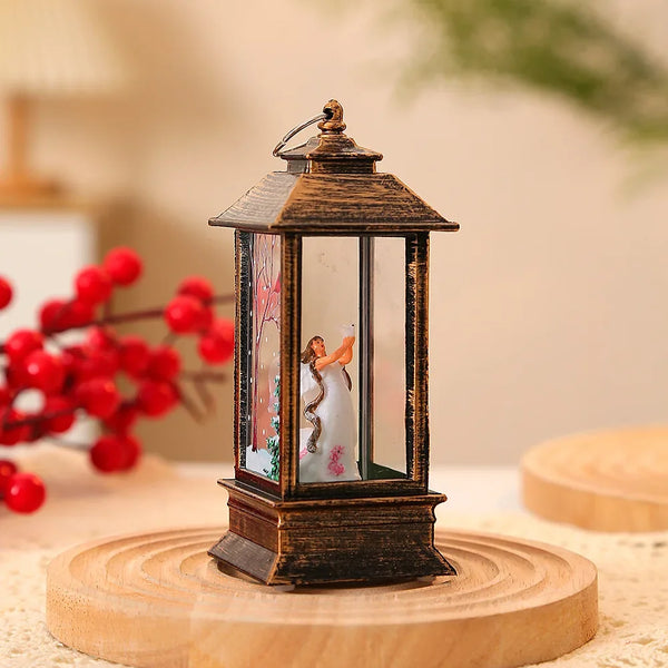 Christmas LED Lantern Night Lamp
