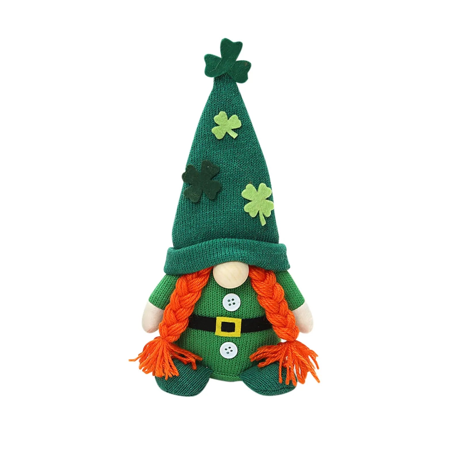 St. Patrick's Day Green Gnome Ornament
