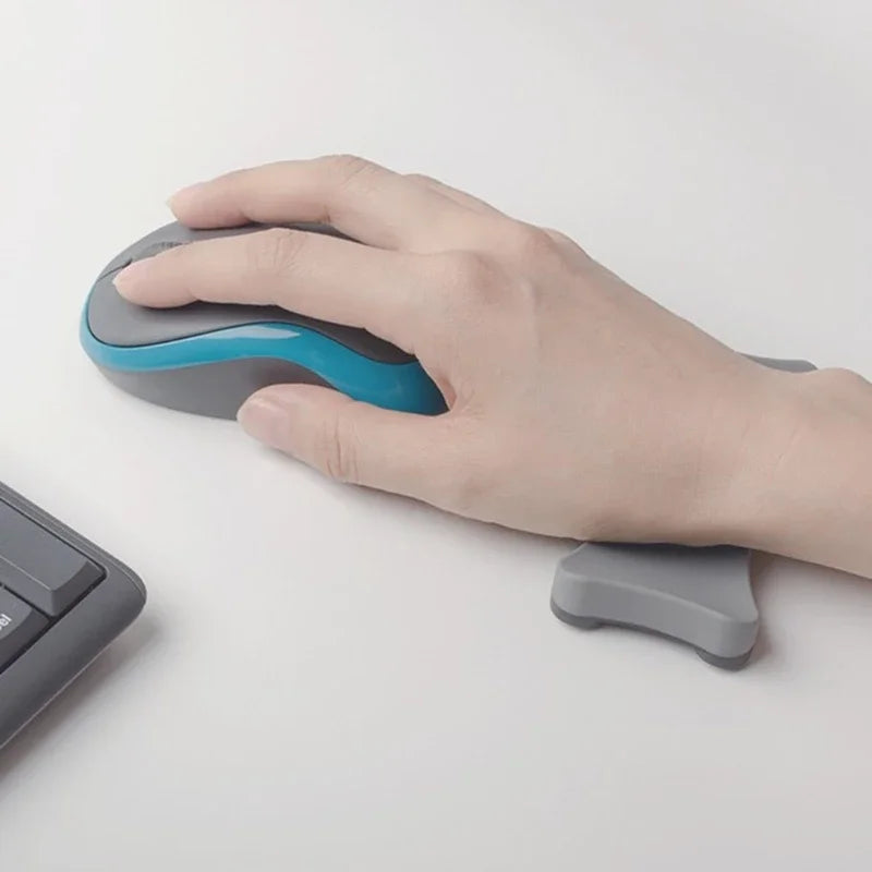 Wrist Rest Mouse Pad with Rollers Base