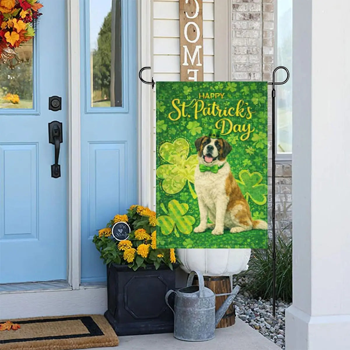 St. Patrick's Day Shamrock Pillow Cover
