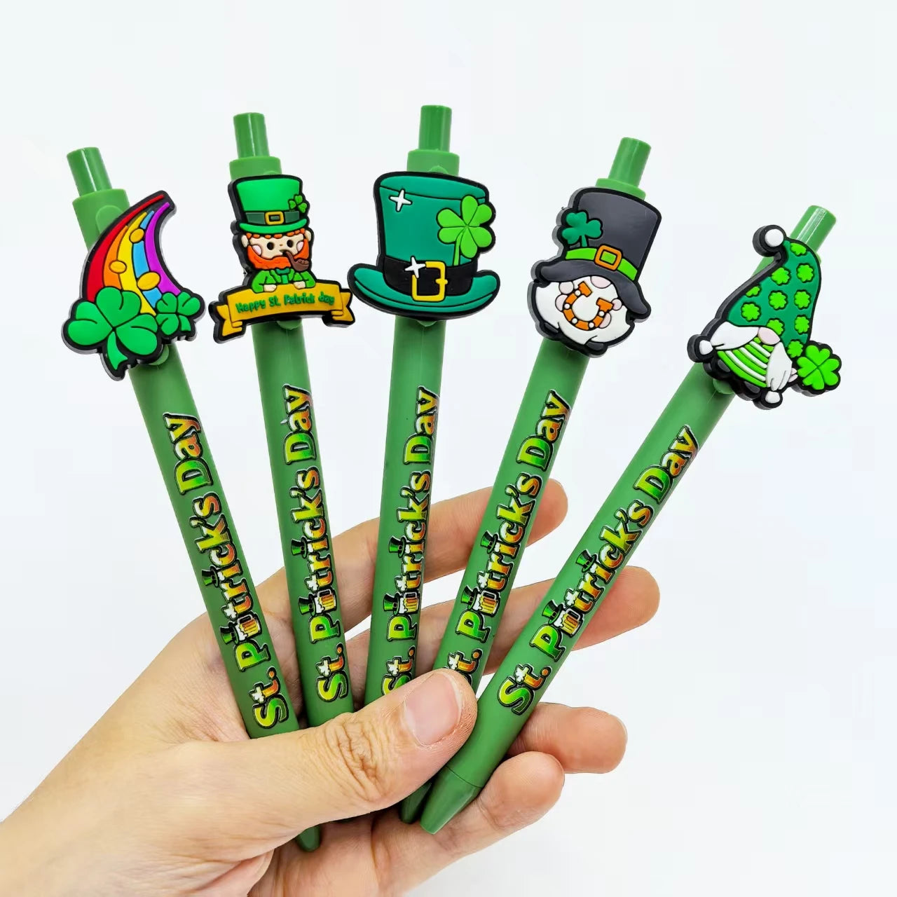St. Patrick's Day Shamrock Ballpoint Pens