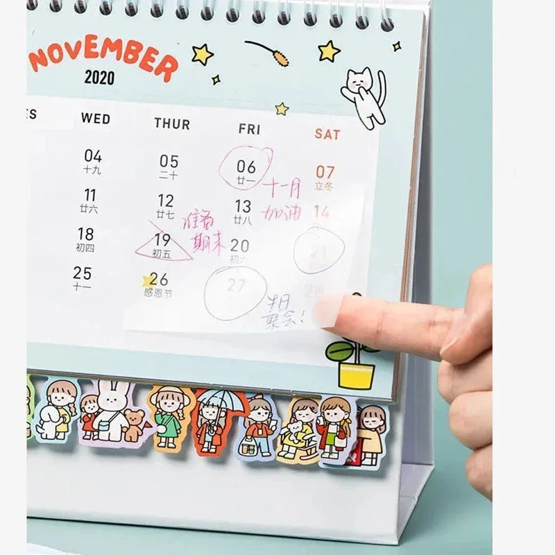 50sheets Transparent Posted it Sticky Note Pads Notepads Posits Papeleria Journal School Stationery office Supplies