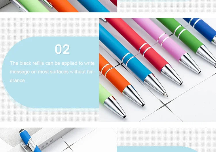 Custom Metal Ballpoint Stylus Pens