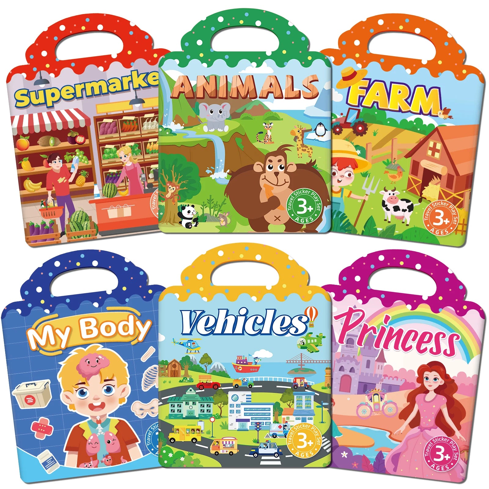 Kids’ Reusable DIY Sticker Book