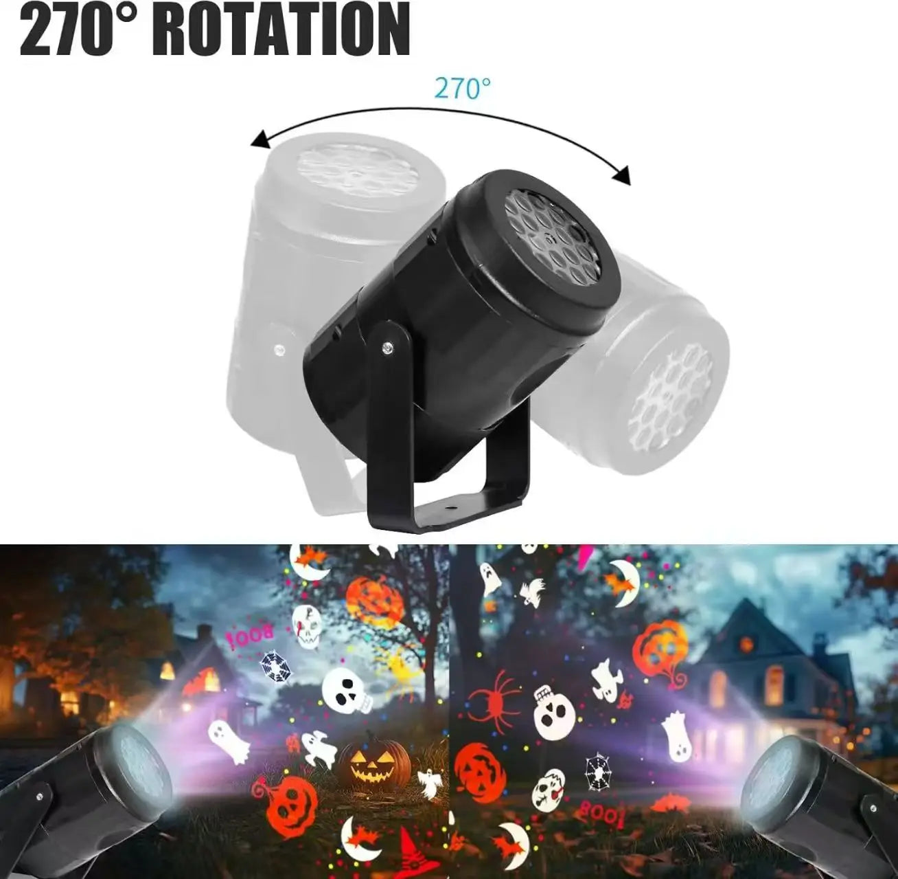 Rotating Pattern Projection Light