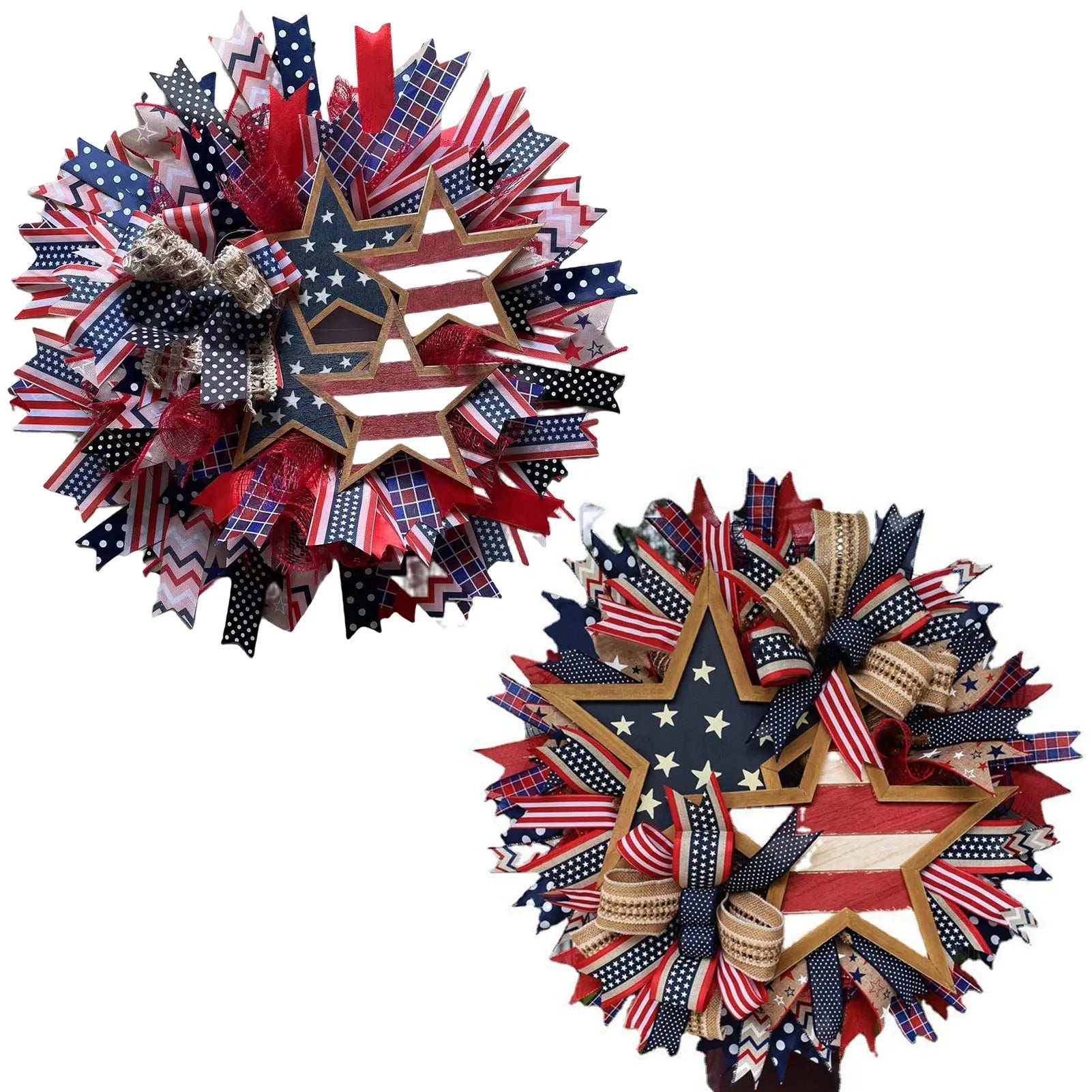 2025 Independence Day Decorative Wreath