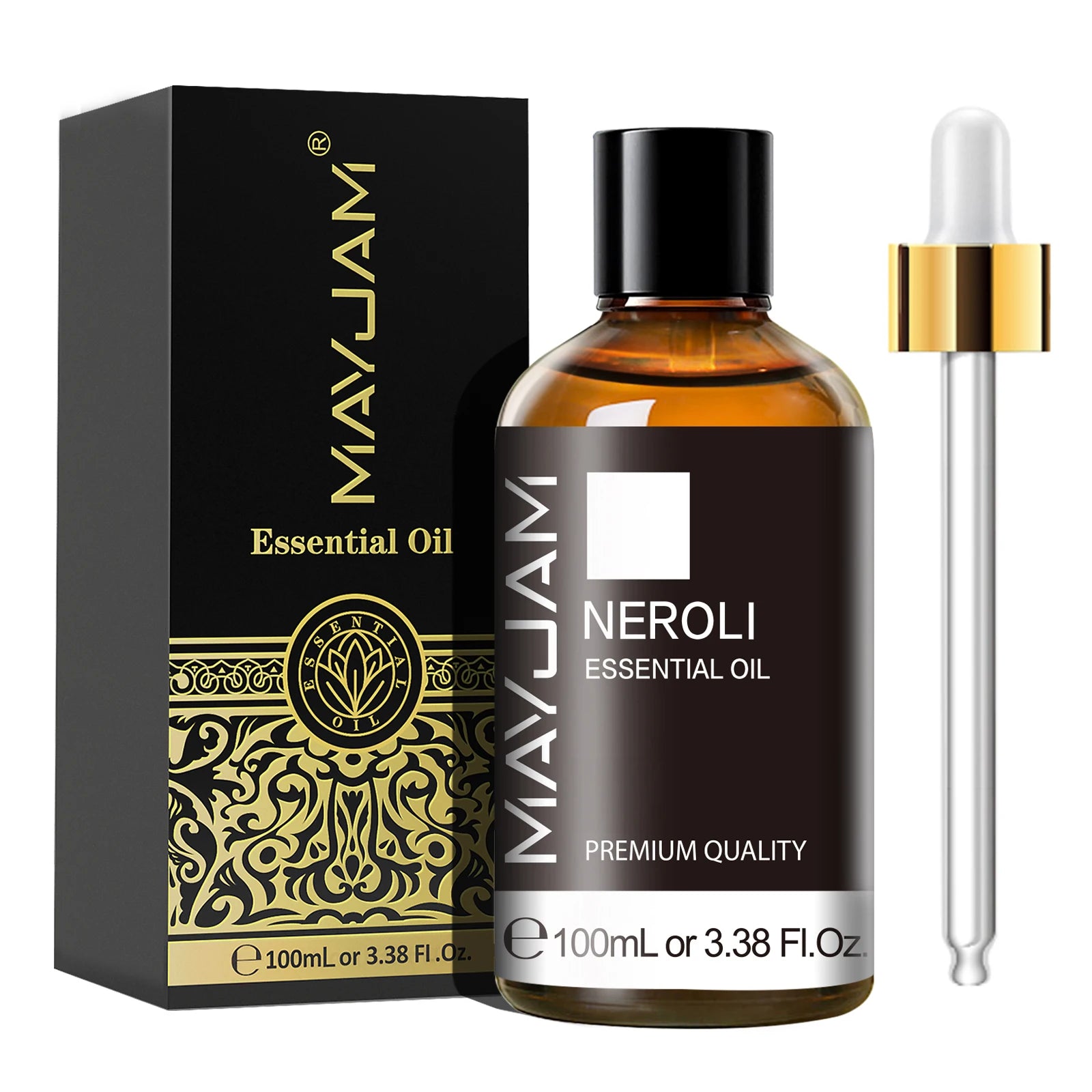 MAYJAM 100ml Essential Oil – Dropper Bottle for Diffusers & Candles