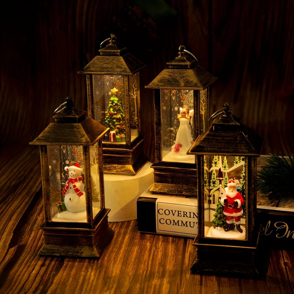 Christmas LED Lantern Night Lamp